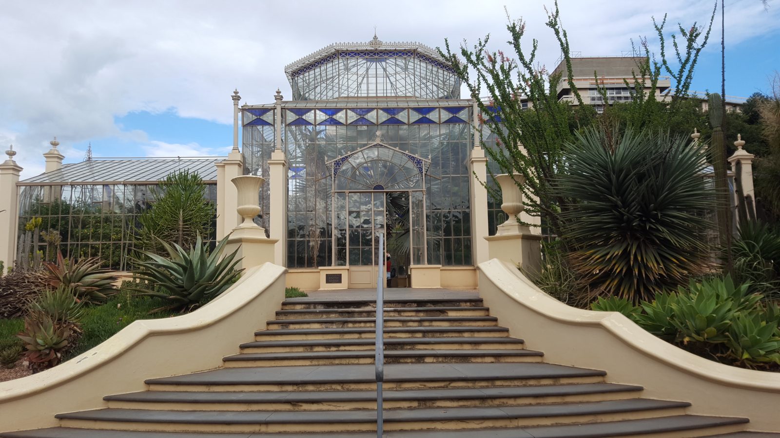 serre jardin botanique