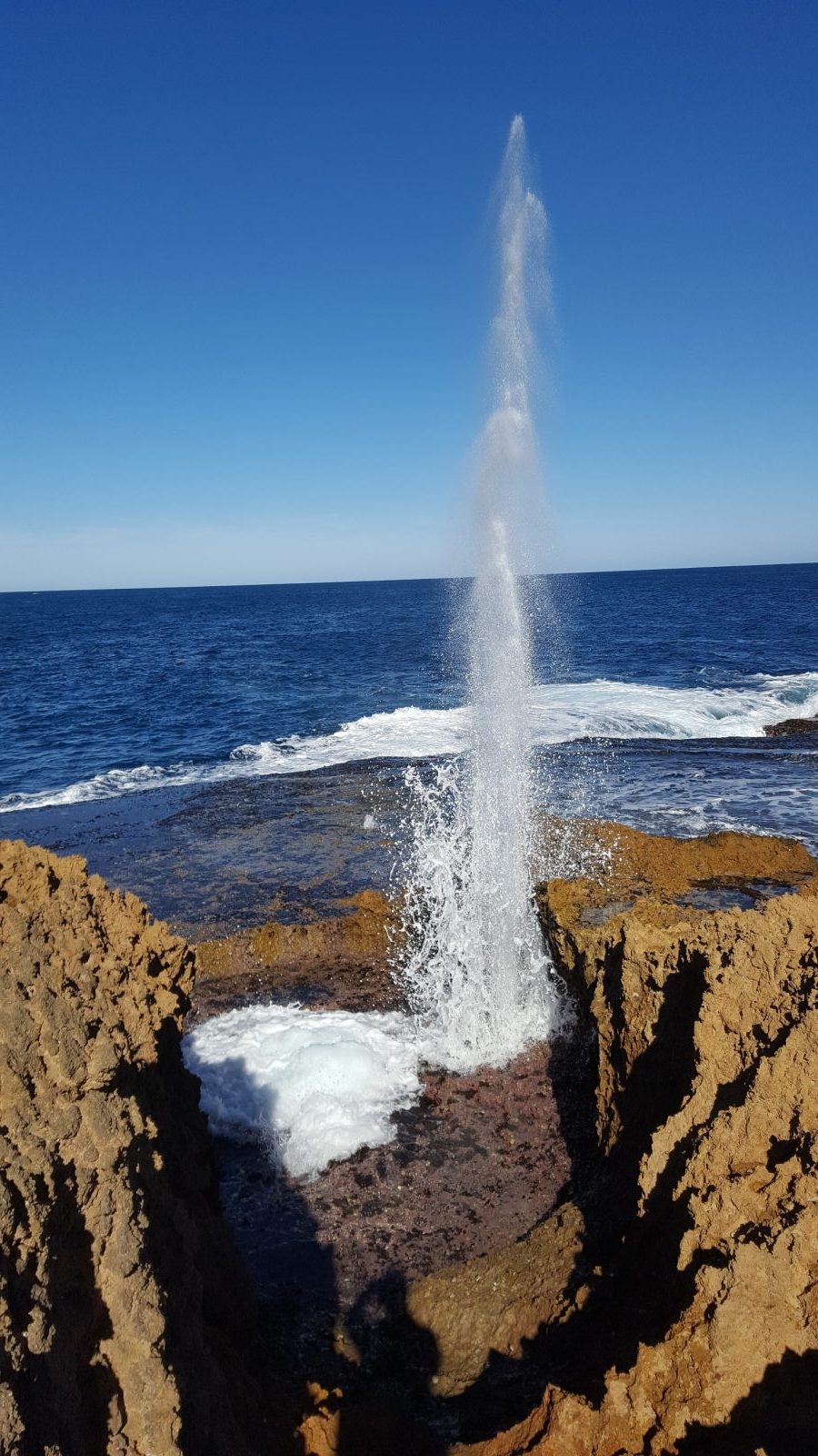 Geyser Quobba Blowholes