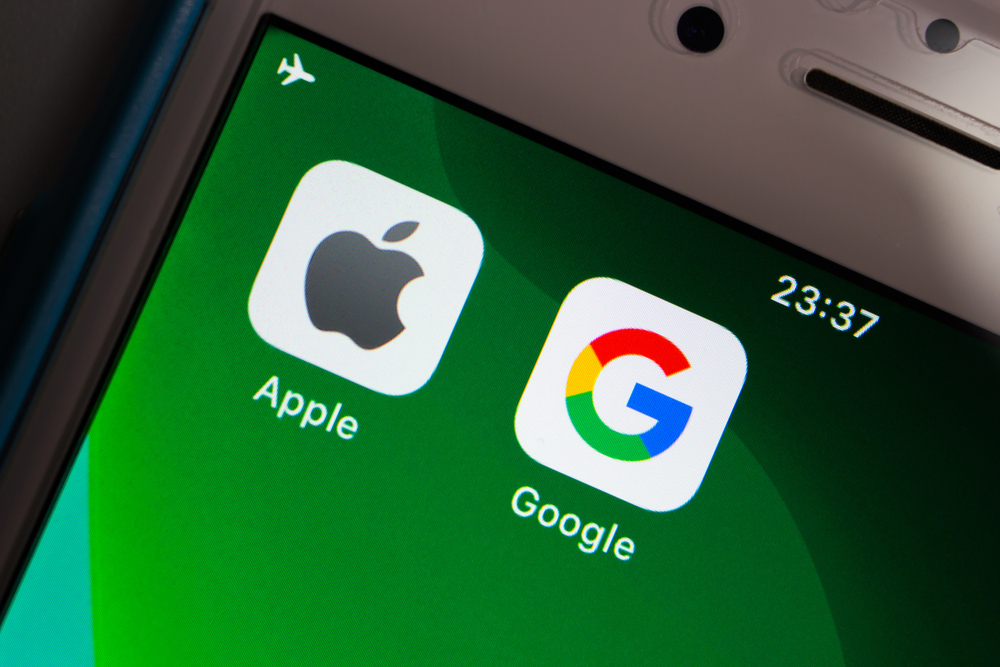 google apple apps on mobile