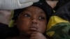 Emile Miango, 2, who has mpox, lies in the hospital, on Sept. 4, 2024, in Kamituga, South Kivu province, which is the epicenter of the world’s latest outbreak of the disease in eastern Congo.