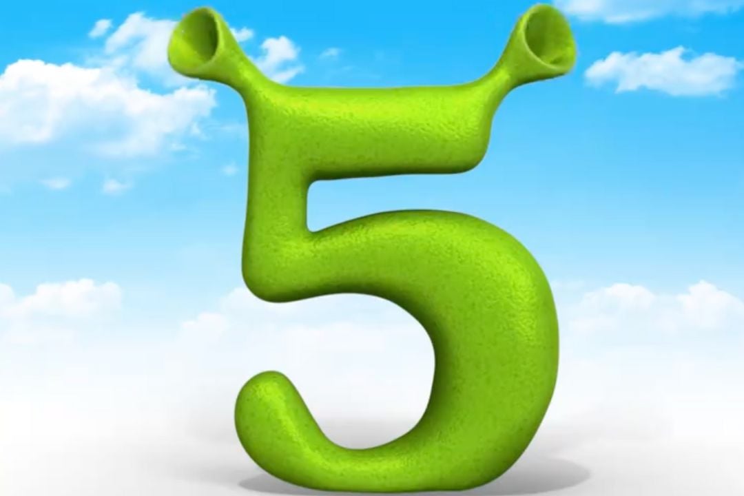 Shrek 5 logo