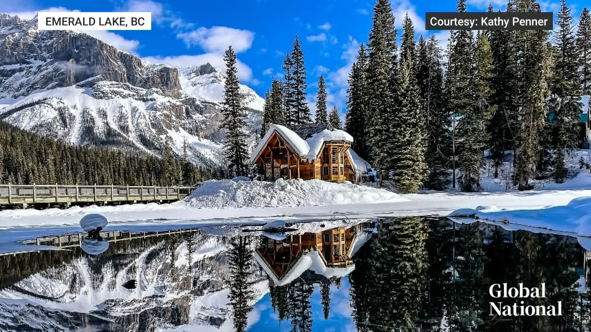 Your Canada on Global National: Emerald Lake, B.C., courtesy of Kathy Penner