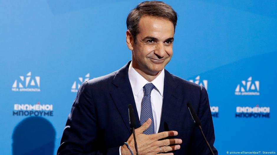 Greek Prime Minister Mitsotakis is continuing to enjoy popularity in Greece on account of introducing tougher measures against irregular immigration | Photo: picture-alliance/dpa/T. Stavrakis