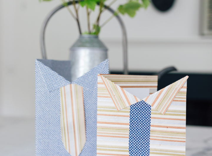 Eva Amurri shares her DIY Shirt & Tie Cards for Father's Day