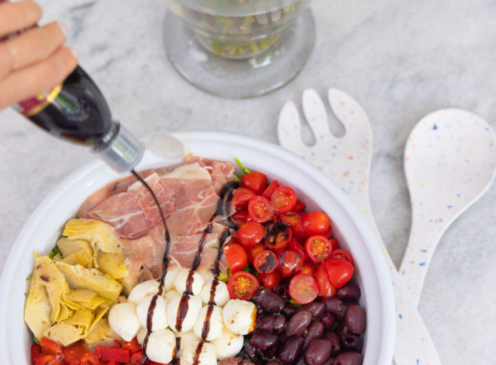 Eva Amurri shares an Antipasto Salad Recipe