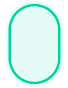 A light green oval