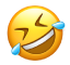 Emoji, joka nauraa