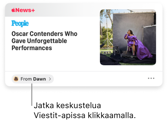 News-apissa jaettu uutisartikkeli. Lähetä vastaus Viestit-apissa klikkaamalla Lähettäjä-merkkiä.