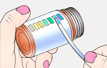 Ketone strips