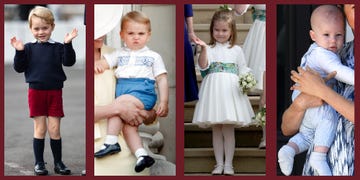 princes george and louis, princess charlotte, and archie