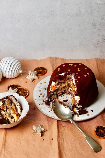 chocolate orange tiramisu christmas pudding recipe