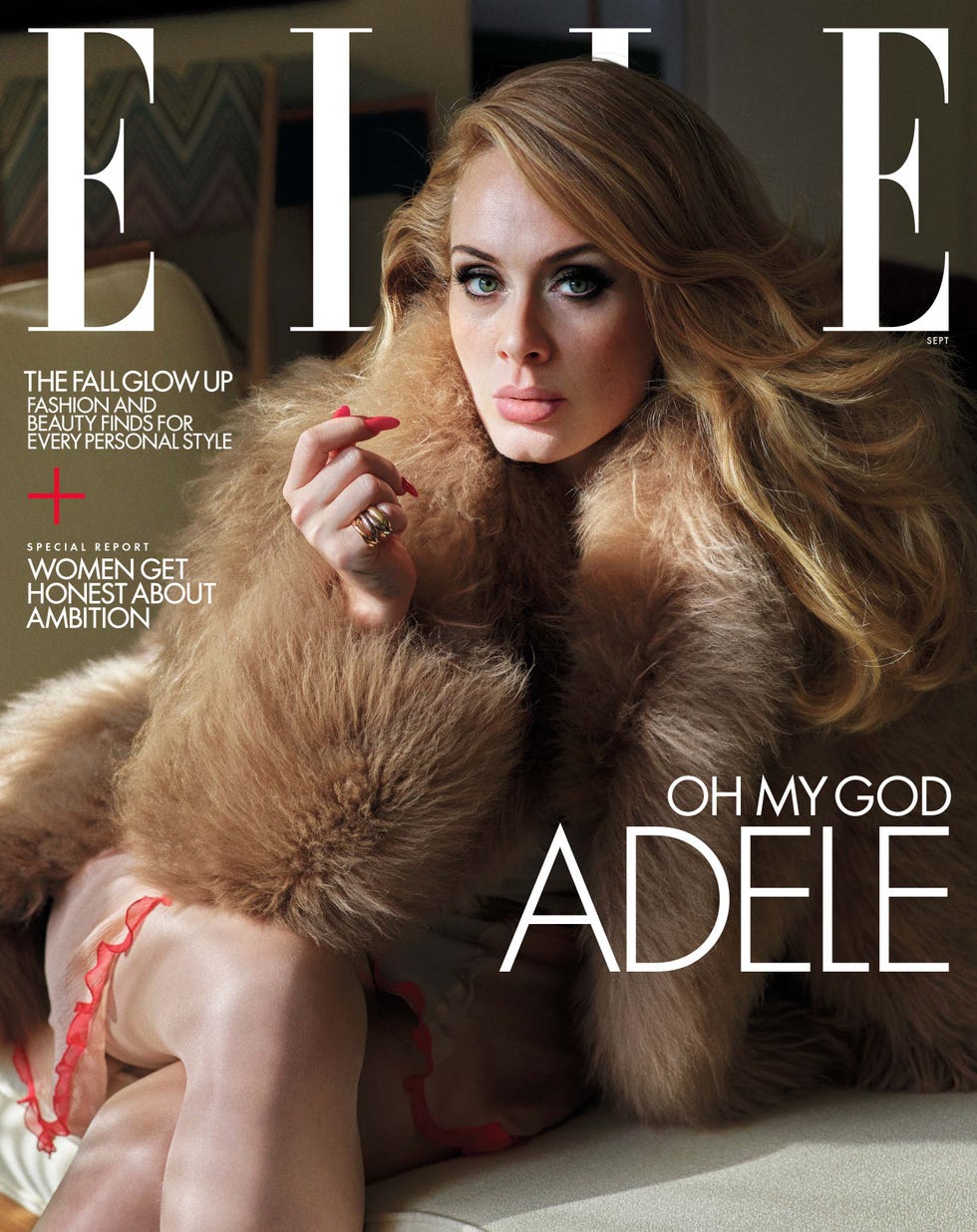 adele september elle cover 2022