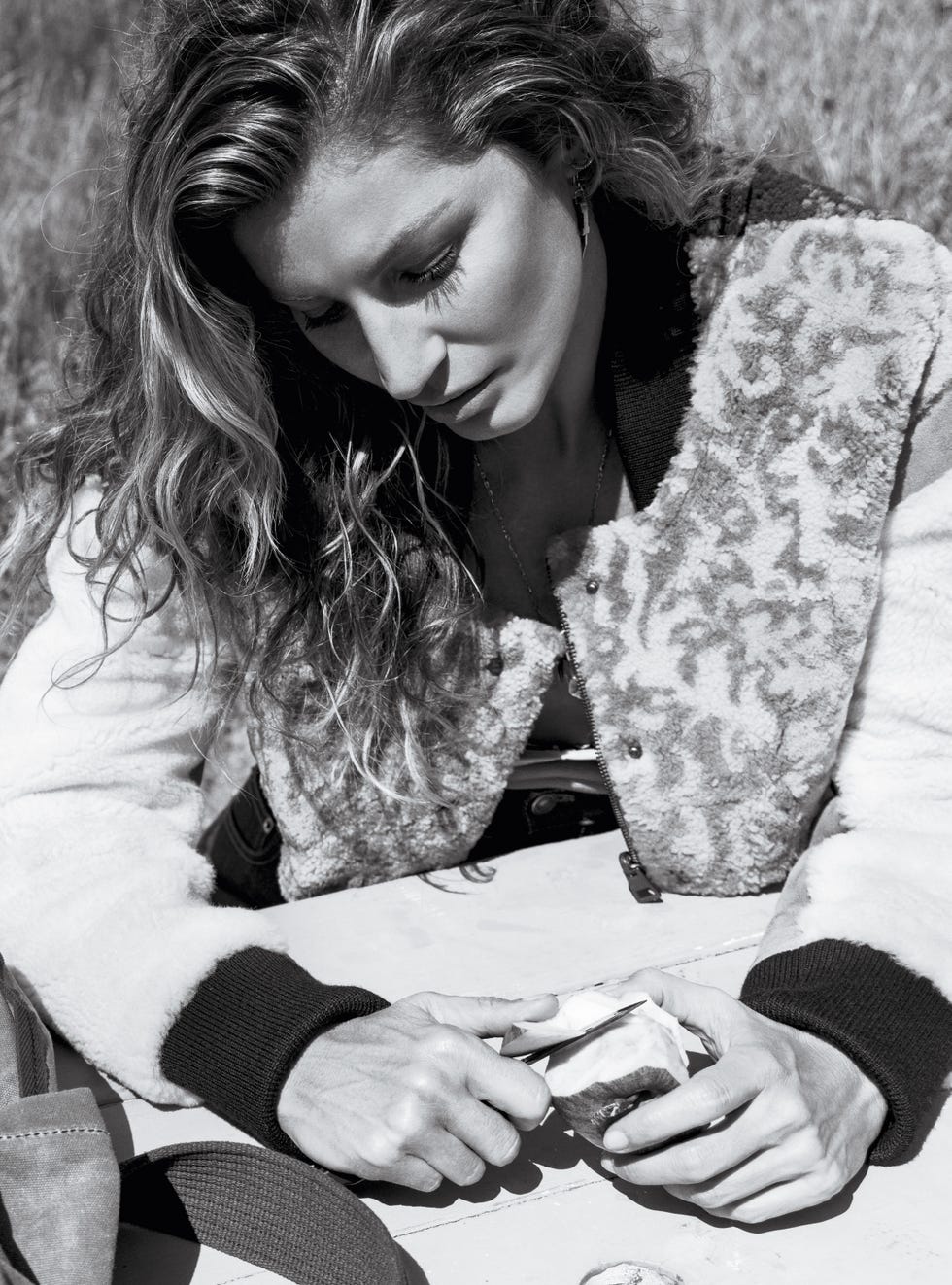 gisele elle cover shoot