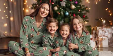 matching family christmas pyjamas