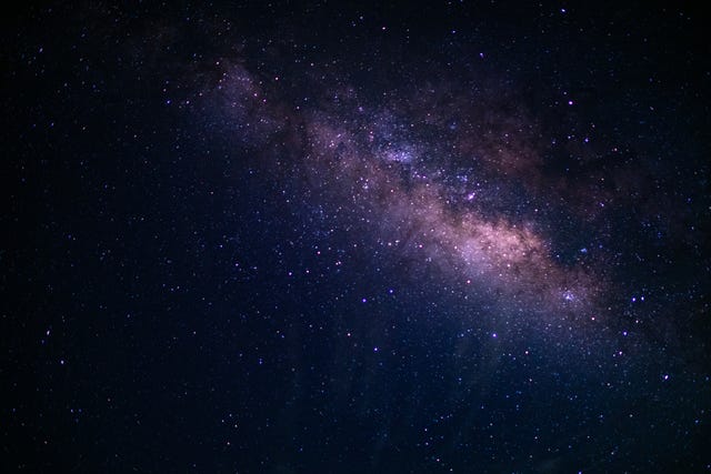 milky way galaxy background