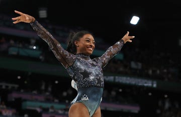 simone biles competes at the artistic gymnastics olympic games paris 2024 day 2