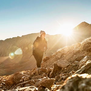 Sky, Sunlight, Light, Mountain, Morning, Photography, Lens flare, Rock, Landscape, Backlighting, 