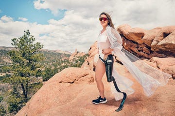 hailey danz on a mountain