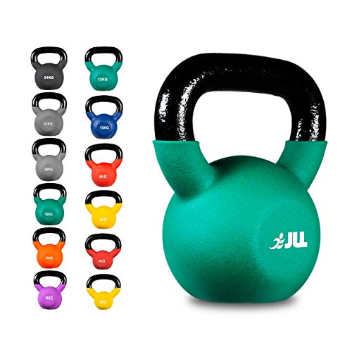 JLL® Kettlebells with Coloured Neoprene – 4kg