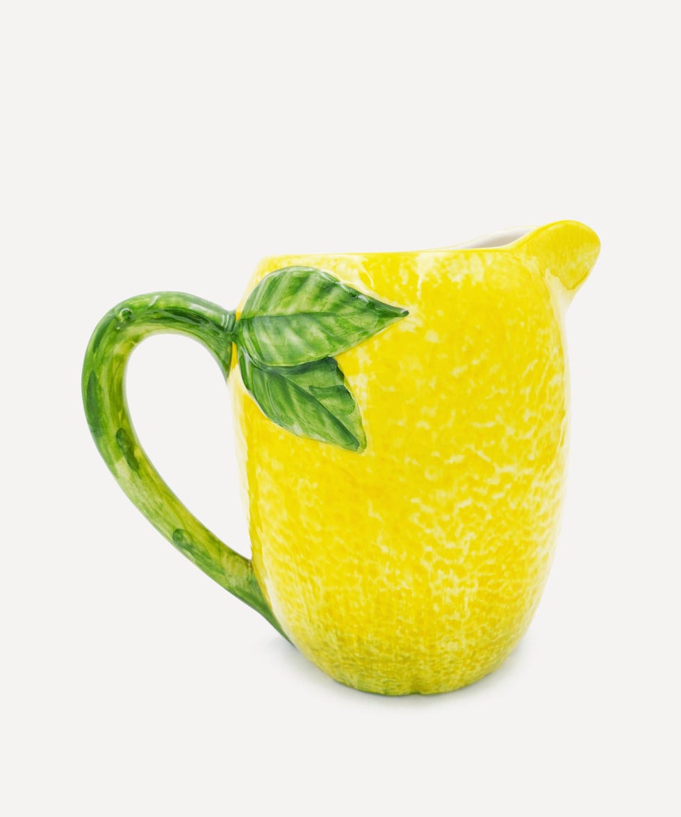 Tall Lemon Pitcher