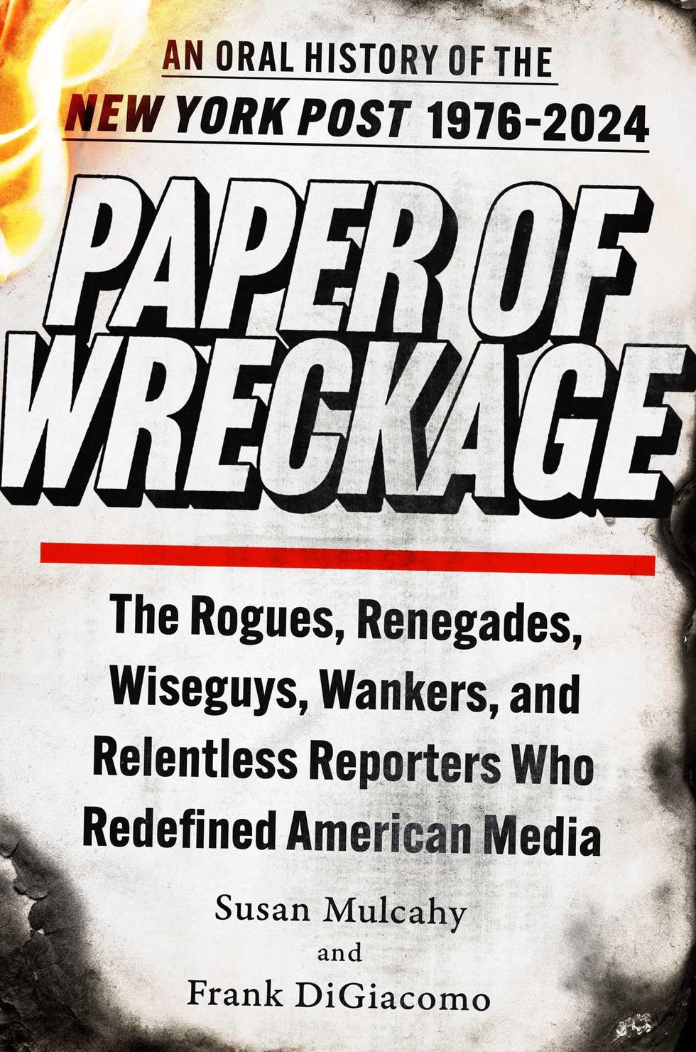 Paper of Wreckage, by Susan Mulcahy and Frank DiGiacomo