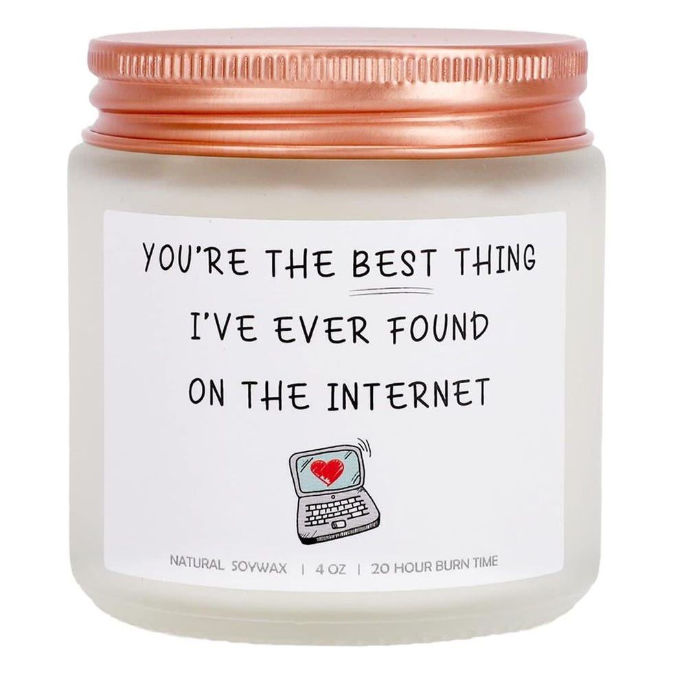 'You're The Best Thing I've Ever Found On The Internet' Candle