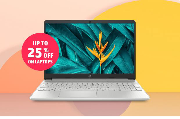 Up to 25% off on Laptops + extended warranty