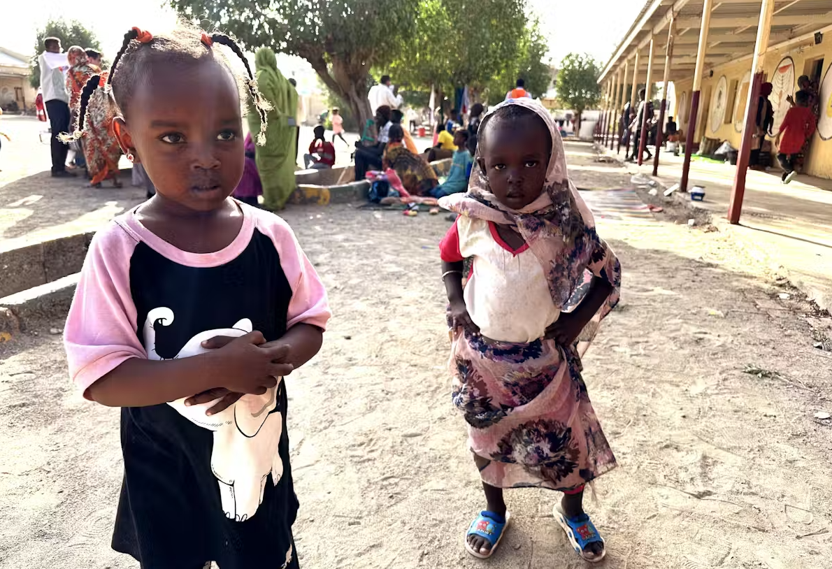 Two young girls