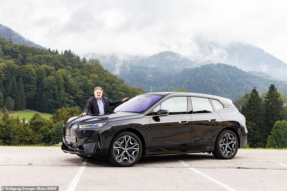 The sophisticated new executive battery-powered BMW will cost between £70,000 and £100,000