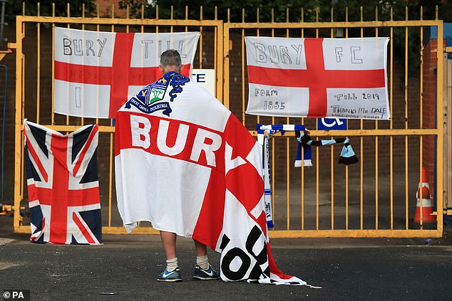 Bury have still not played a game since being kicked out of the Football League in 2019