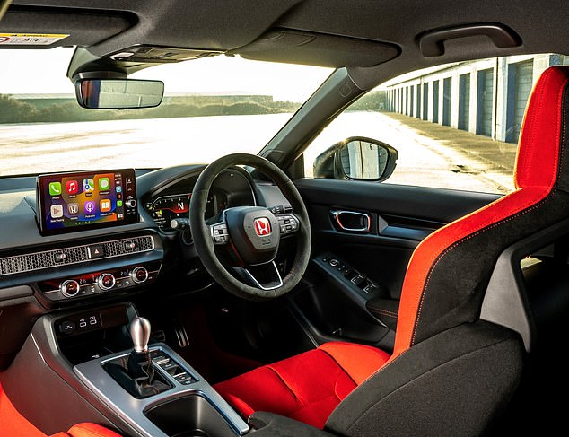 The cockpit interior is fairly stripped out minimalist and race-track inspired. It feels incredibly well engineered