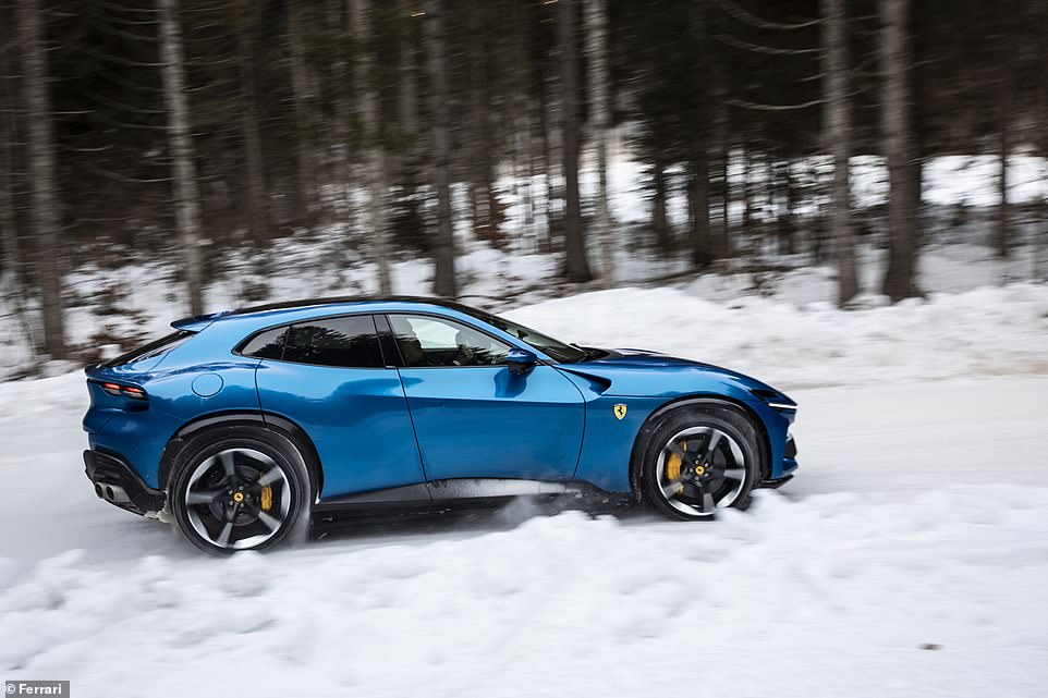 The new Purosangue - whose name means thoroughbred - is the Italian supercar firm's first sporty higher-riding all-wheel drive crossover priced from £313,120 on the road. But don't you dare call it an SUV...else face the wrath of Ferrari bosses!