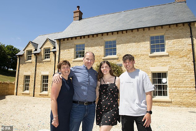 In Chipping Norton in the Cotswolds, Darren & Mandy Wordon, from Bath, Somerset, won a £2.5million-valued property in 2021