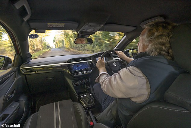 Our man was overjoyed to test the 1.2-litre petrol that's without keyless tech, a push-button ignition and automatic gearbox. It is a back to basics motor with a six-speed manual transmission and a physical key