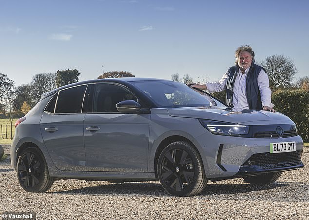 Having tried the 1.2-litre petrol Corsa, Ray also took a spin in the upgraded Corsa Electric