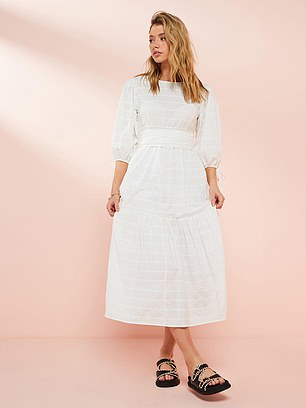 Barbour Kelburn Cotton Midi Dress, £159 at Very