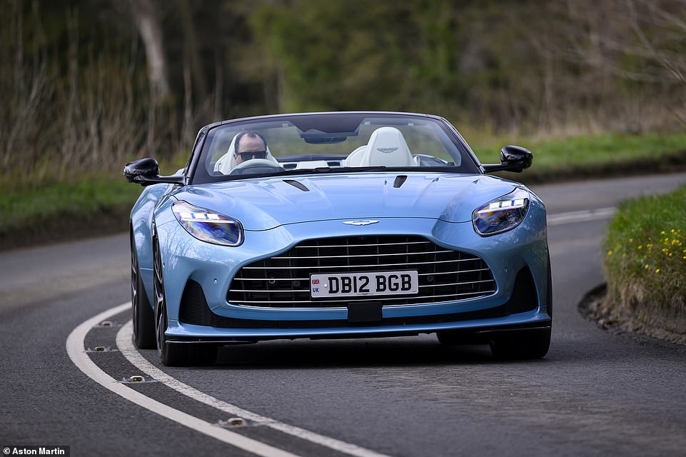 Just because the power may be there in spades, it doesn't mean you to use it all the time. Ray Massey says he felt the DB12 was at its best at cruising speed