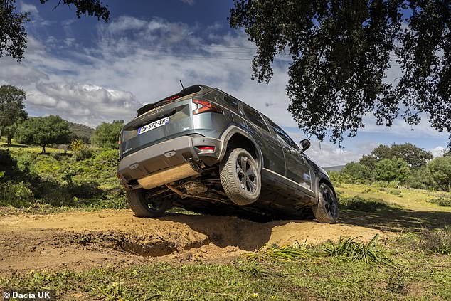 While it won't be a match for a Land Rover Defender, the 4x4 can scramble up a wet hillside and extract itself from a ditch with consummate ease