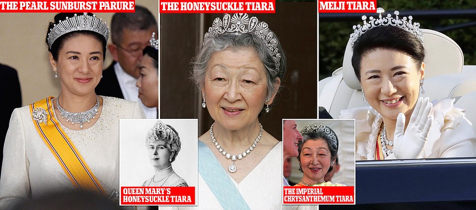 The Japanese imperial jewels we might see at the state banquet for Emperor Naruhito and