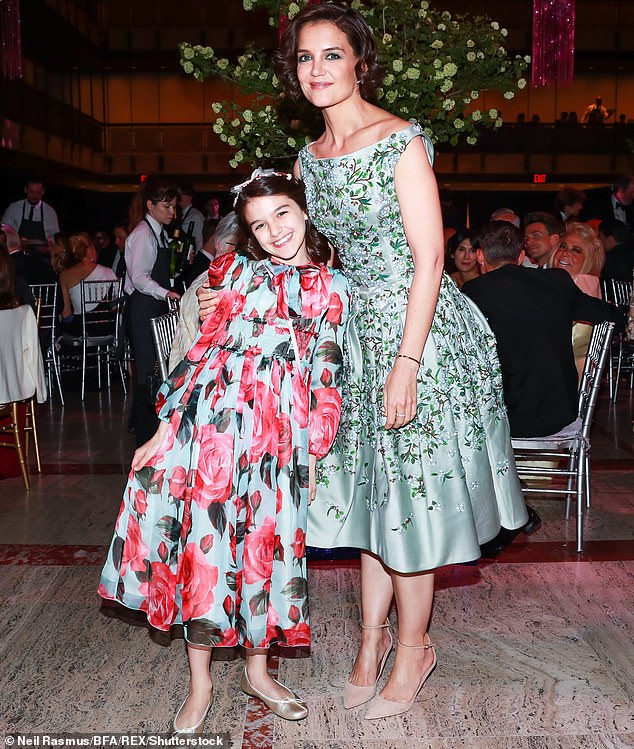 Holmes and Suri in 2018 at the American Ballet Theater Spring Gala in NYC