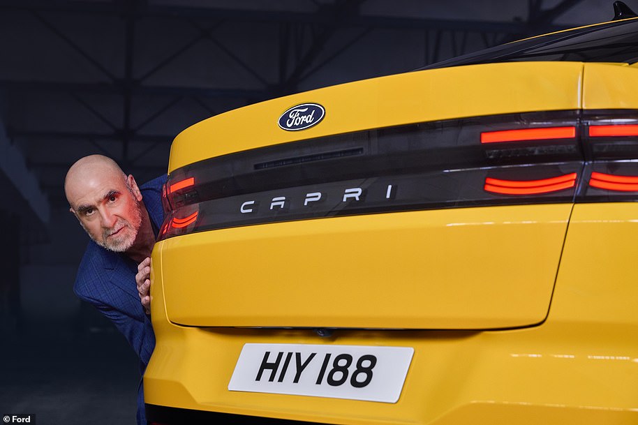 Cantona's exploits over recent weeks haven't gone unnoticed, however it has been difficult to link some of the viral social media appearances to the return of the Ford Capri