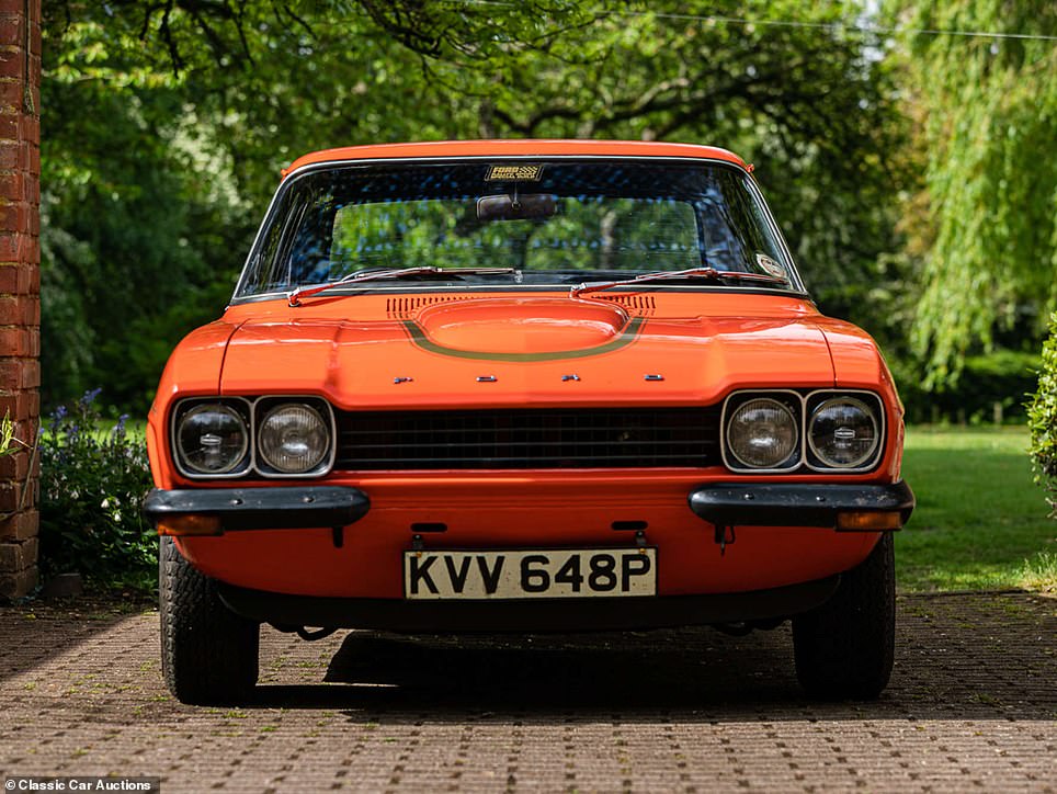 A Mk1 Ford Capri. Enthusiasts and collectors might not like that the icon's name has been used to promote an electric SUV