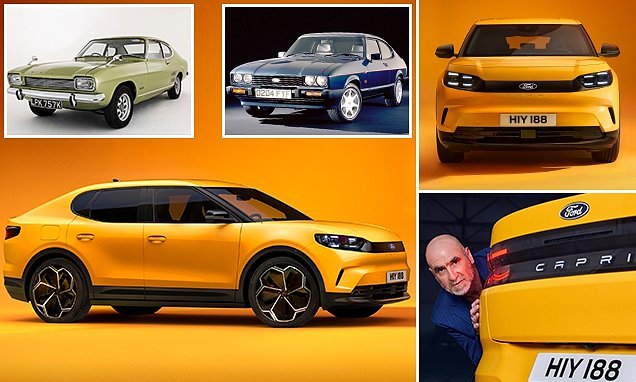 Ford Capri is back but not as you know it! Ford's cult classic name controversially