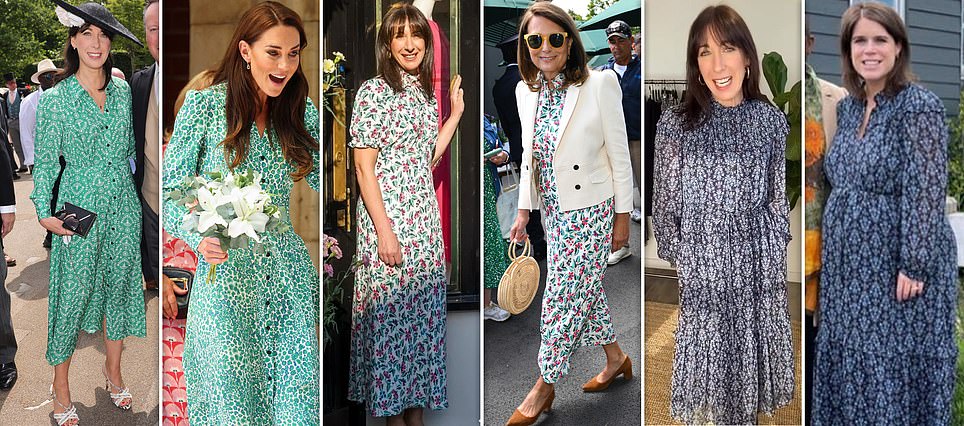 How Samantha Cameron's fashion brand Cefinn is becoming a royal favourite: Kate, Camilla,