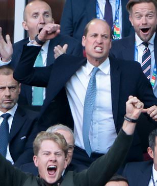 Prince William sends England players message of support ahead of Euro 2024 final against