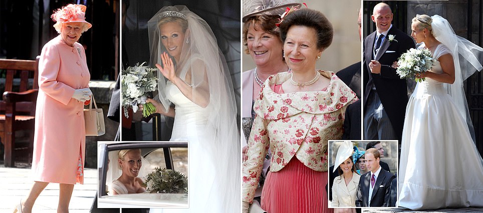 Zara and Mike Tindall hit 13 years of marriage... bring on the doilies! Princess Anne's