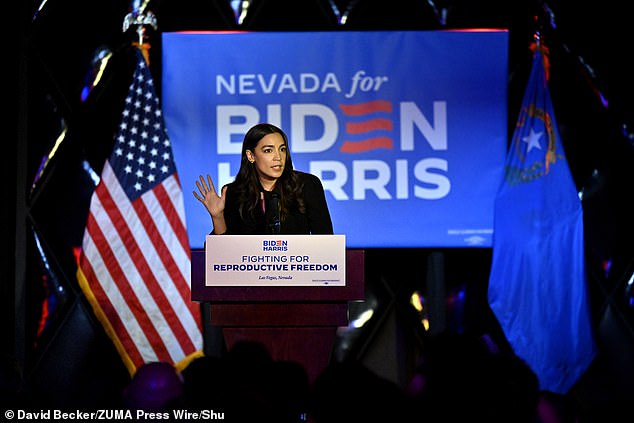 Ocasio-Cortez has served as a surrogate on the Biden campaign