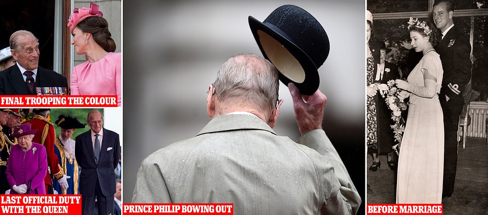 With a cheeky quip and a tip of his bowler hat, Prince Philip bowed out from royal duties