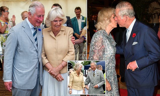 Charles and Camilla, the King and Queen of PDA: From a loving kiss to an arm around the