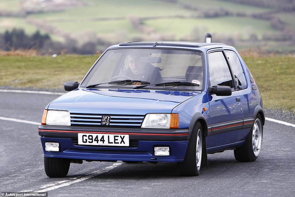 Fun to drive and easy to crash: The 205 GTi had a reputation for lift-off oversteer back in the day. However, 40 years later, the development of modern tyres has made them considerably easier to manage on the road